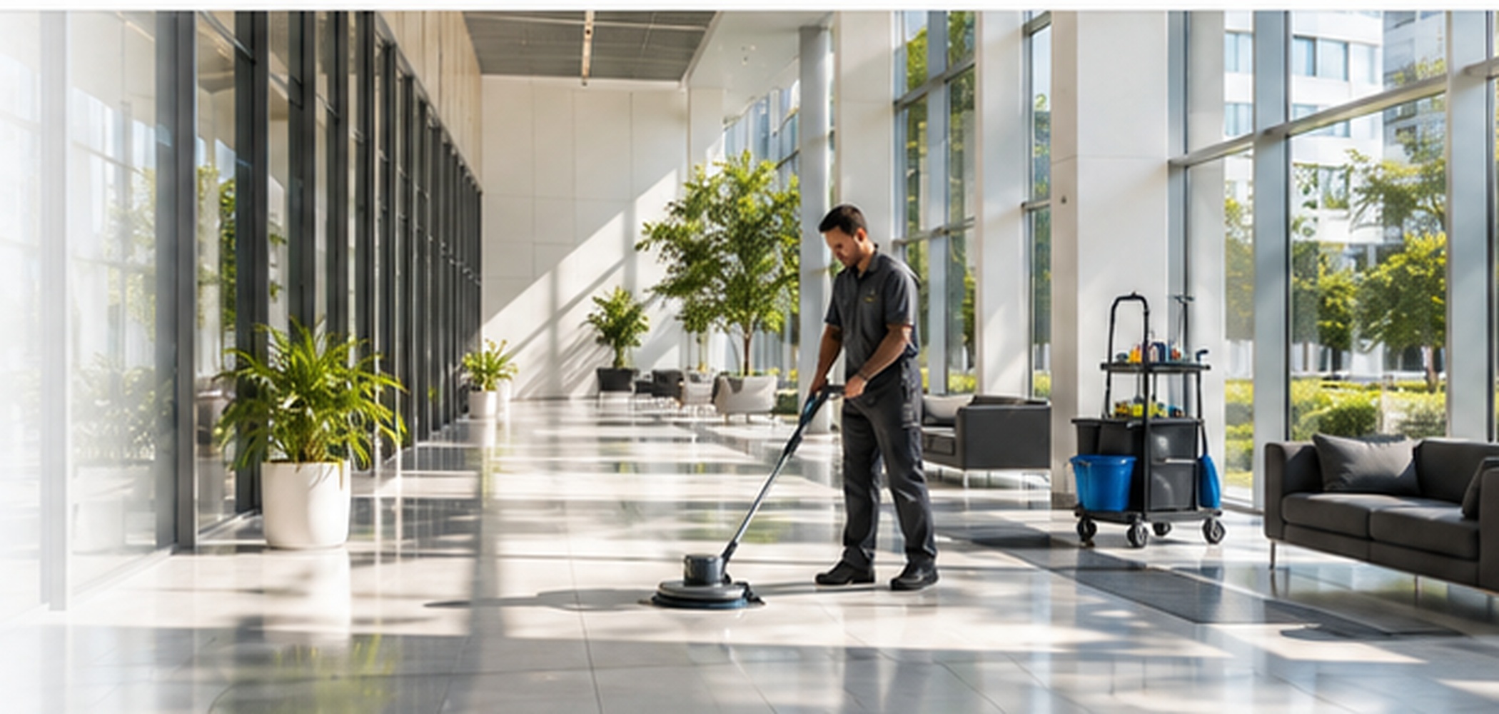 FacilityService in einem modernen Gebäude